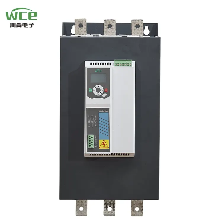Ingebouwde bypass soft starter 90 kW geen contactor vereist